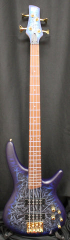 Ibanez SR300EDX 4-String Electric Bass Cosmic Blue Frozen Matte
