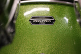 Tama Stagestar ST52H5C 5 Piece Drums Set w/Hardware & Cymbals Lime Green Sparkle