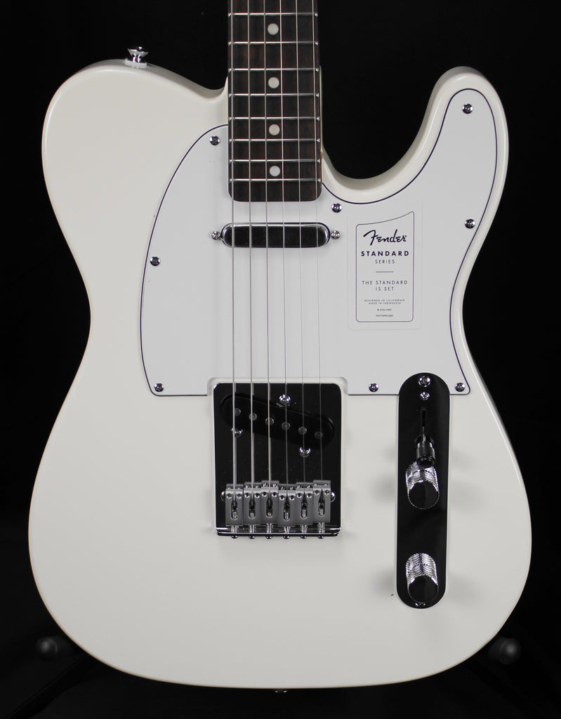 Fender Standard Telecaster Laurel Fingerboard Electric Guitar Olympic White 7lbs 11oz