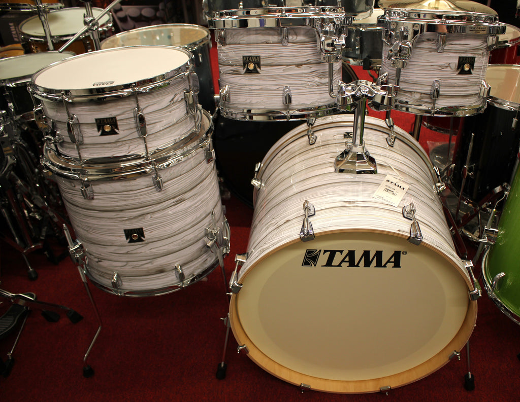 Tama Superstar Classic CL52KS 5 Piece Drums Set Shell Kit Ice Ash Wrap