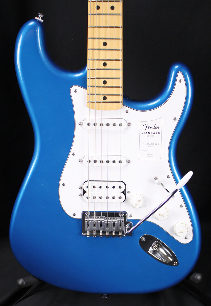 Fender Standard Stratocaster HSS Maple Fingerboard Electric Guitar Aqua Marine Metallic