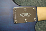 Sterling SUB StingRay Ray4 Electric Bass Guitar Trans Blue Satin