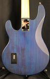 Sterling SUB StingRay Ray4 Electric Bass Guitar Trans Blue Satin