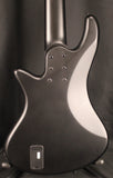 Schecter Stiletto Stealth 5 EMG Electric Bass Guitar Satin Black