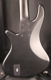 Schecter Guitar Research Stiletto Stealth-5 Electric Bass Guitar Satin Black