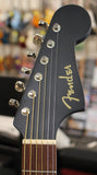 Fender Joe Strummer Campfire Acoustic Electric Guitar Black w/Gigbag
