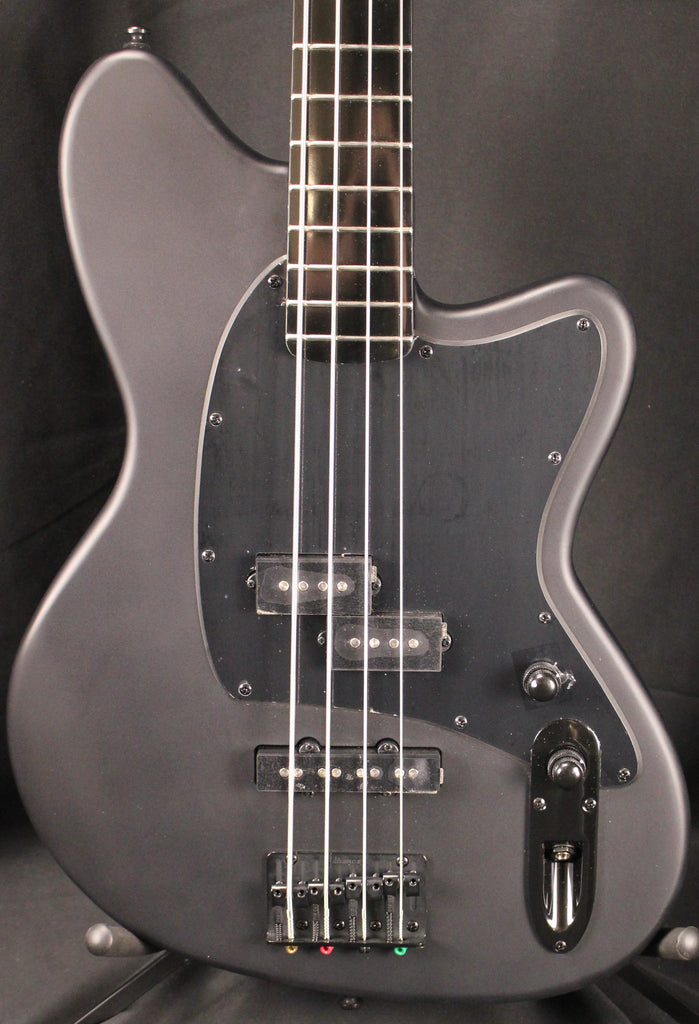 Ibanez TMB420B 4-String Electric Bass Guitar Black Flat