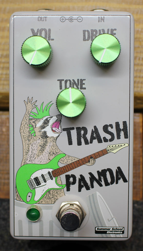Summer School Electronics Trash Panda Overdrive Guitar Effects Pedal #122