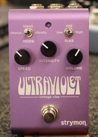 Strymon UltraViolet Vintage Vibe Guitar Effects Pedal w/Box