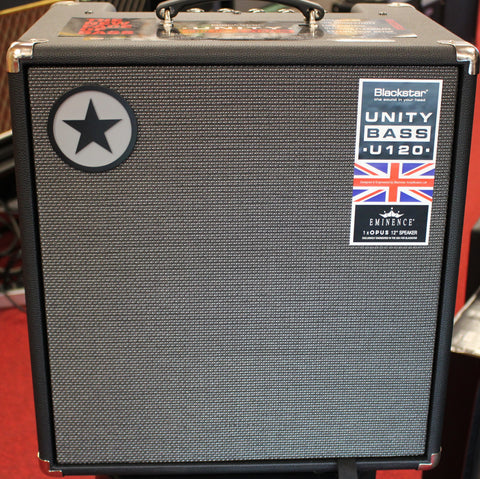 Blackstar Unity Series U120 120-Watt 1x12" Bass Guitar Amp Combo Black