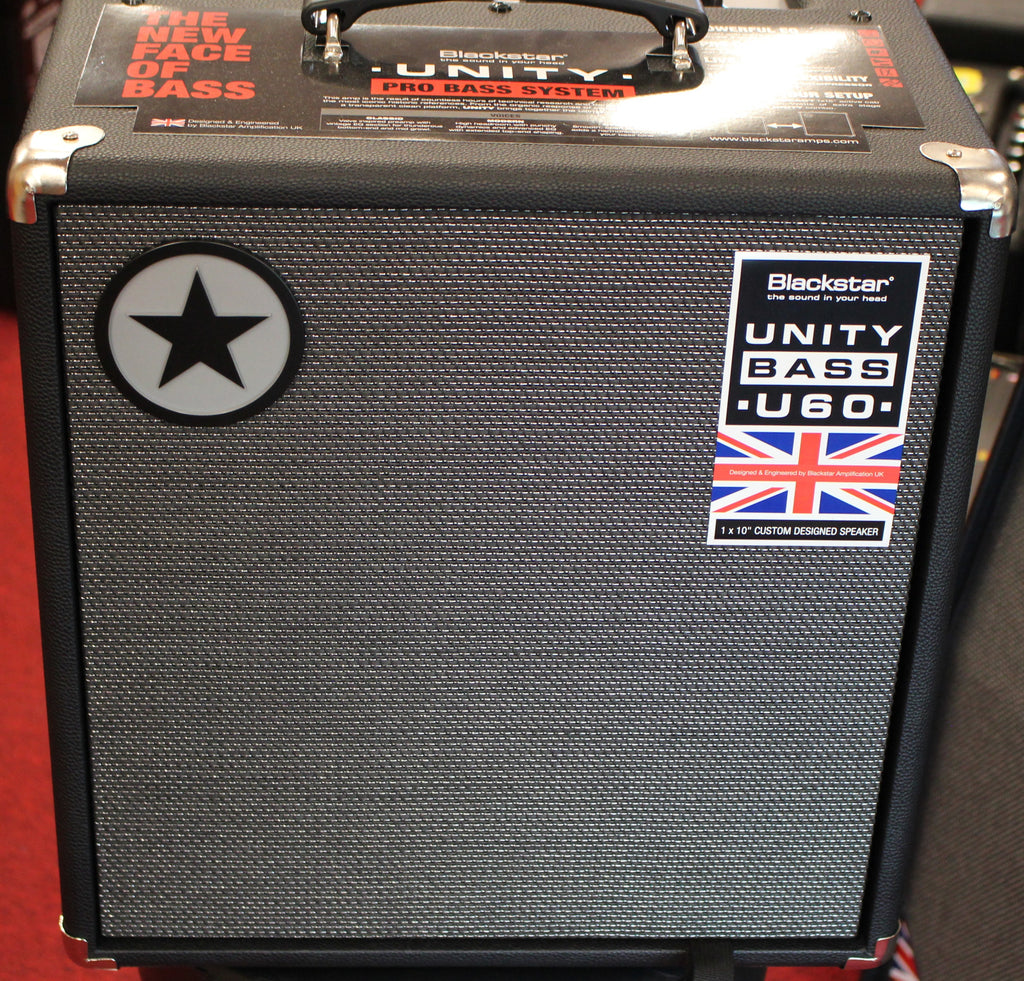 Blackstar Unity Series U60 60-Watt 1x10" Bass Guitar Amp Combo Black