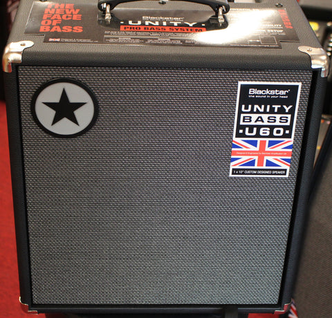 Blackstar Unity Series U60 60-Watt 1x10" Bass Guitar Amp Combo Black