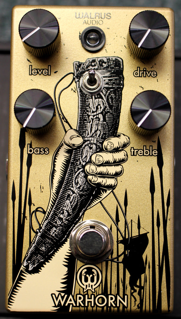walrus pedals Walrus Audio Warhorn Overdrive Guitar Effects Pedal