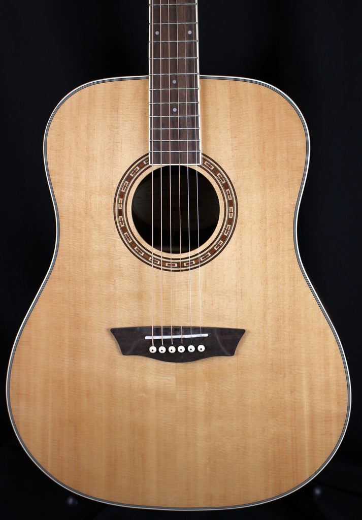Washburn Harvest WD7S Dreadnought Acoustic Guitar Natural