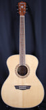 Washburn Harvest WG7S Concert Acoustic Guitar Natural