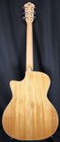 Washburn Harvest WG7SCE Concert Acoustic-Electric Guitar Natural