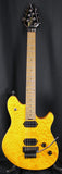 2024 EVH Wolfgang WG Standard QM Baked Maple Fretboard Electric Guitar Transparent Amber