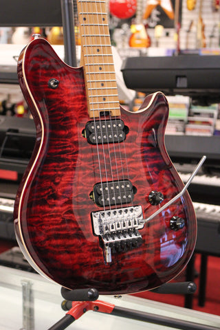 2023 EVH Wolfgang WG Special QM Baked Maple Electric Guitar Sangria