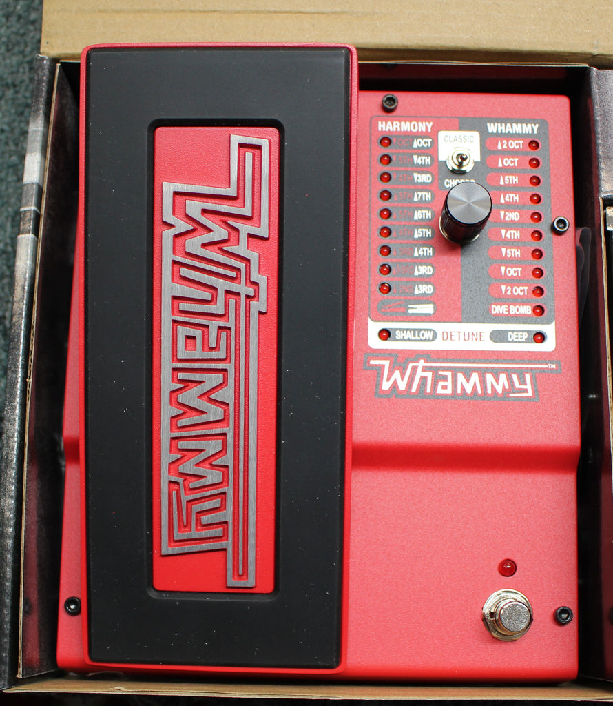Digitech Whammy 2 Mode Pitch Shift Guitar Effects Pedal w/Power Supply & Box