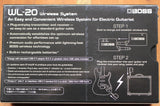 Boss WL-20 Guitar Bass Wireless System