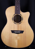 Washburn Woodline WLO10SCE Acoustic-Electric Guitar Natural