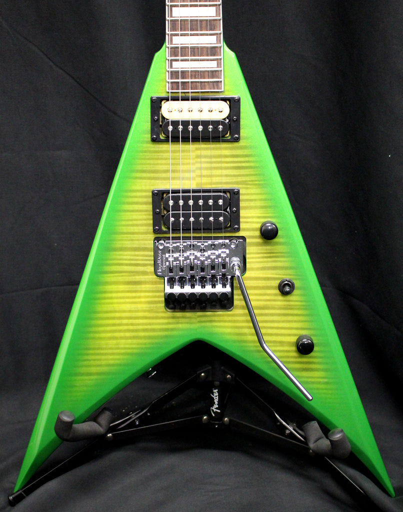 Jackson X Series Signature Scott Ian KVX King V Baldini Green Electric Guitar