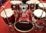 2022 Yamaha Stage Custom Birch 5 Piece Drums Set Cranberry Red w/Hardware (No Cymbals)