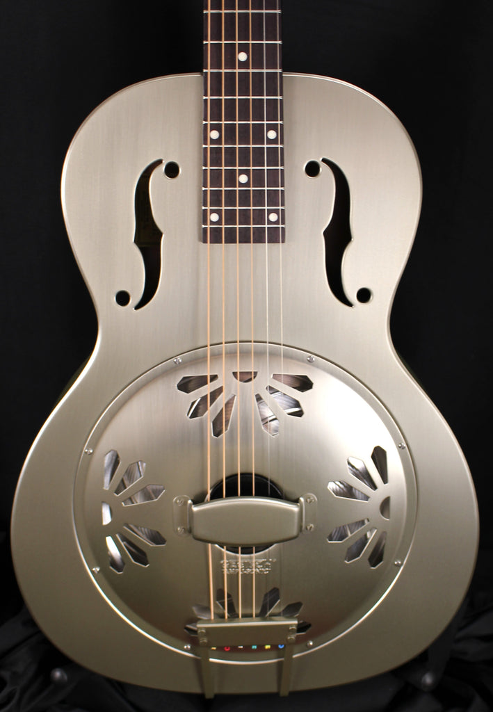 Gretsch G9201 Honey Dipper Brass Body Biscuit Round Neck Acoustic Resonator Guitar