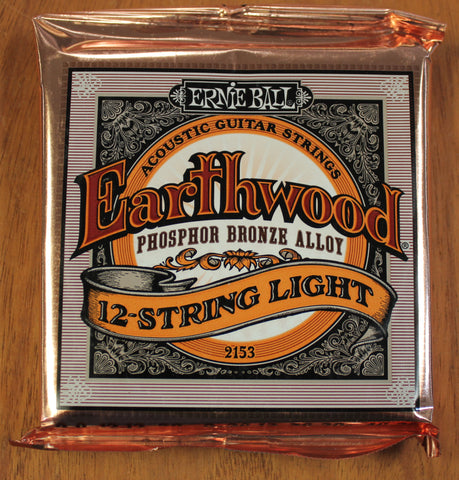 Earthwood 12-String Light Phosphor Bronze Acoustic Guitar Strings - 9-46 Gauge