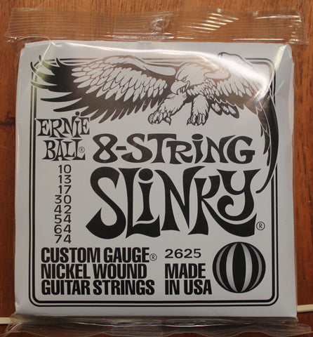 Ernie Ball 8 String Slinky 10-74 Nickel Wound Electric Guitar Strings Set