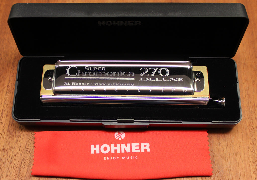 Hohner 270 Super Chromonica 48 Chromatic Harmonica – Dr. Guitar Music