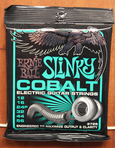 Ernie Ball Slinky Cobalt 12-56 Electric Guitar Strings Set