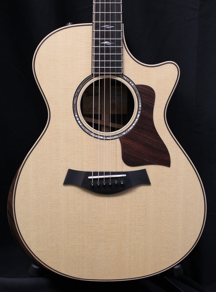 Taylor 812ce V-Class Grand Concert Spruce Rosewood Acoustic-Electric Guitar Natural w/Case