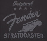 Fender Original Strat T-Shirt Charcoal Medium