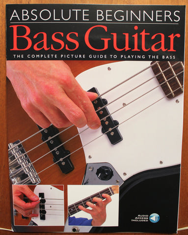 Absolute Beginners: Bass Guitar Method Softcover w/Online Audio