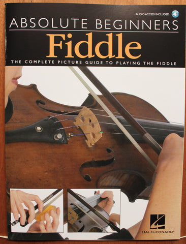 Absolute Beginners Fiddle Method Instructional Book w/Audio Online