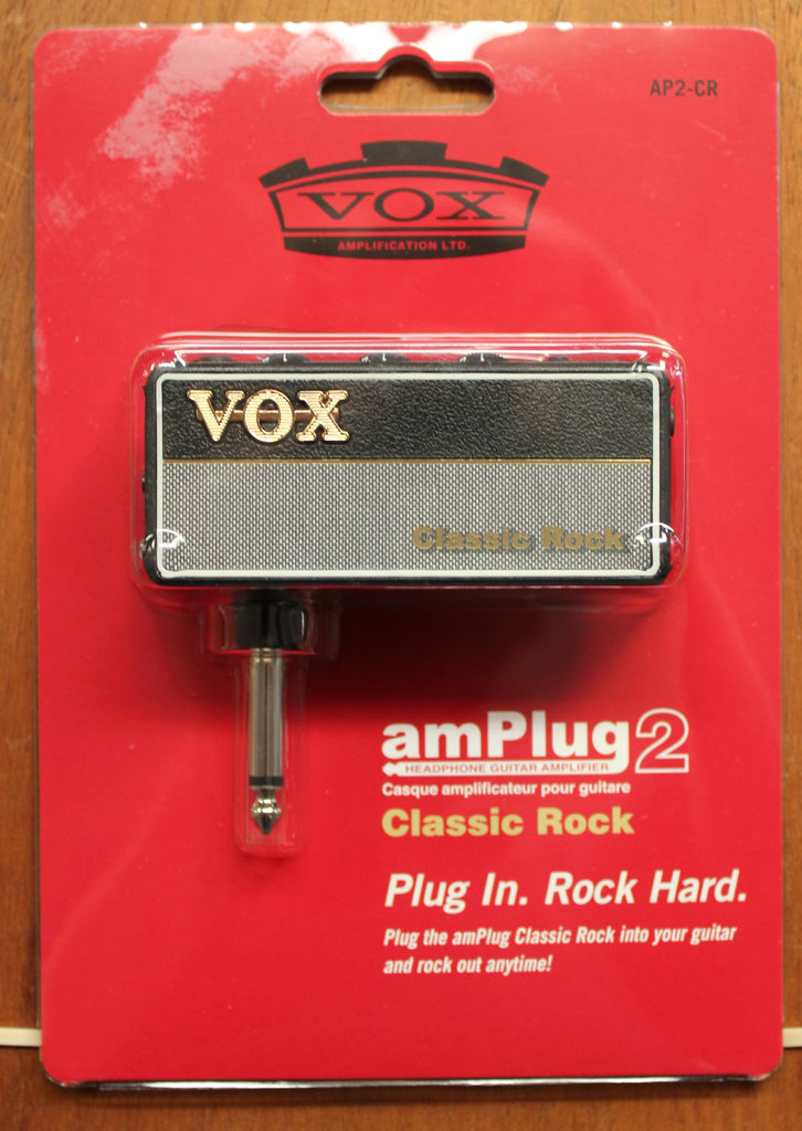 Vox amPlug 2 Classic Rock Guitar Headphone Amp – Dr. Guitar Music