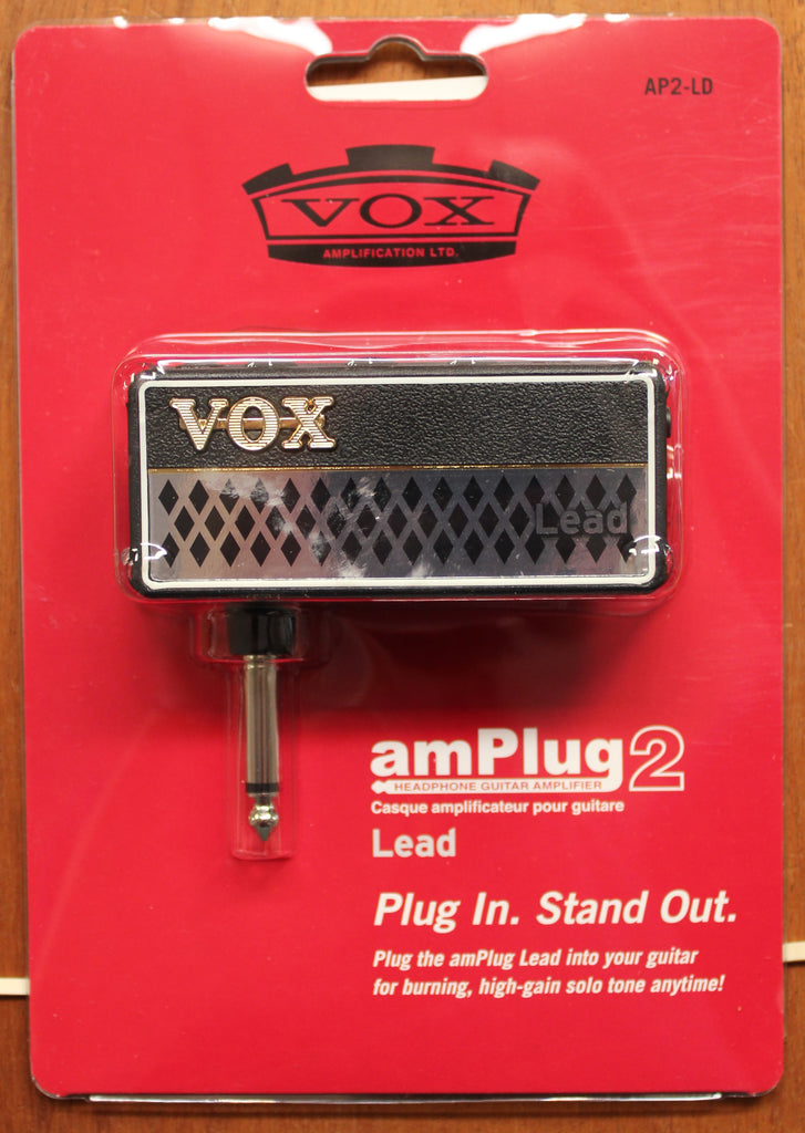 Vox amPlug 2 LEAD Guitar Headphone Amp – Dr. Guitar Music