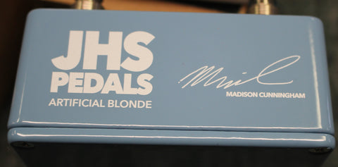 jhs madison cunningham pedal JHS Pedals Artificial Blonde Madison Cunningham Vibrato Guitar Effects – Dr. Guitar Music