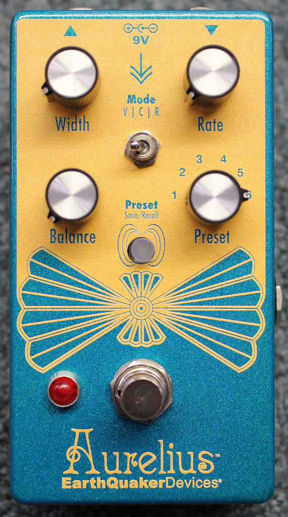 aqueduct pedal Earthquaker Devices Aurelius Tri-Voice Chorus Guitar Effects Pedal w/B – Dr. Guitar Music
