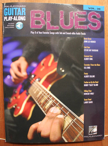 Blues Guitar Play-Along Volume 38 Guitar TAB Songbook