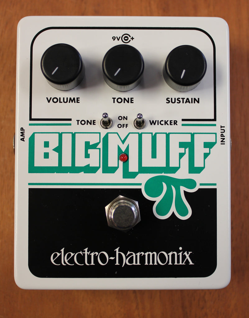 Electro-Harmonix XO Big Muff Pi with Tone Wicker Distortion Guitar Effects  Pedal w/box