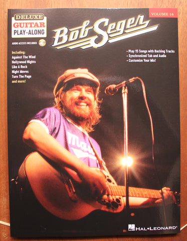 Bob Seger Deluxe Guitar Play-Along Volume 14 Guitar TAB Songbook Audio Online