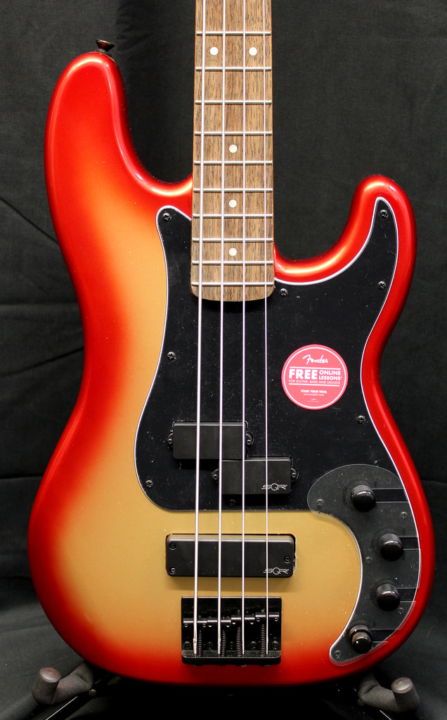 Squier Contemporary Active Precision Bass PH Electric Bass Guitar Sunset Metallic