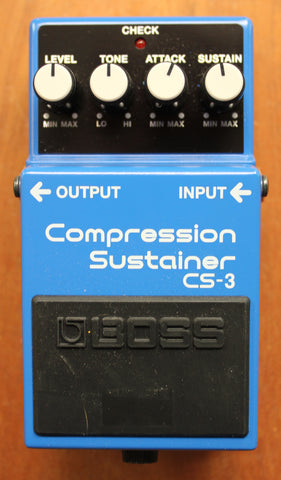 Boss CS-3 Compressor Sustainer Guitar Effects Pedal