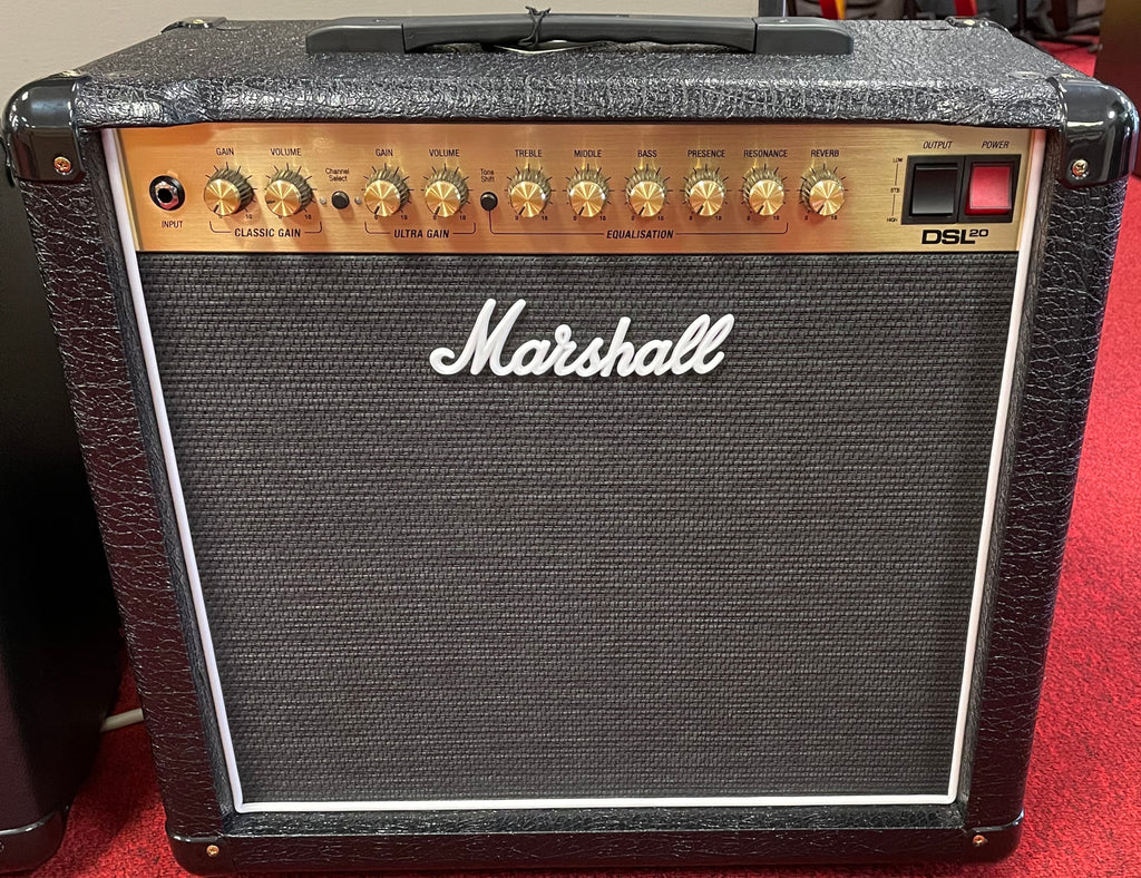 Marshall DSL20CR 20W 1x12 Tube Guitar Combo Amp w/Footswitch – Dr. Guitar  Music