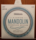 D'Addario EJ73 Light Phosphor Bronze Mandolin Strings