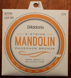 D'Addario EJ74 Medium Phosphor Bronze Mandolin Strings