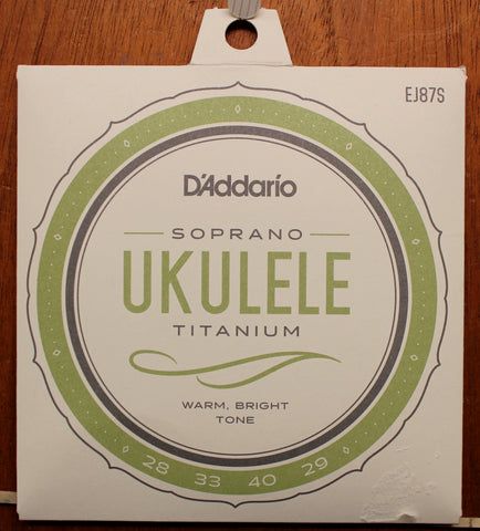 D'Addario Pro-Arte Soprano Ukulele Titanium Nylon Strings