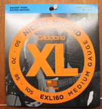 D'Addario EXL160 Medium 50-105 Bass Guitar String Set Long Scale